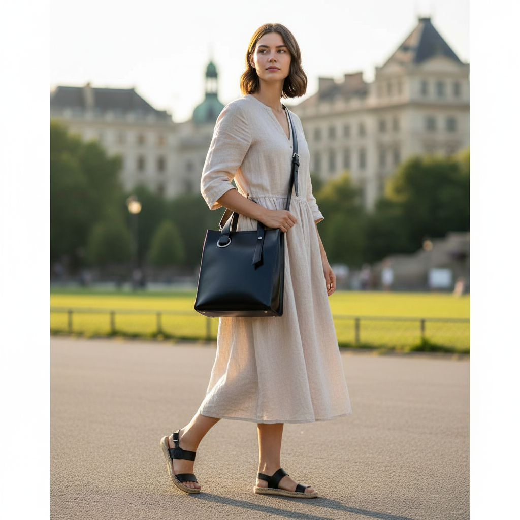 Phoebe | Strukturierte Dünne Tasche