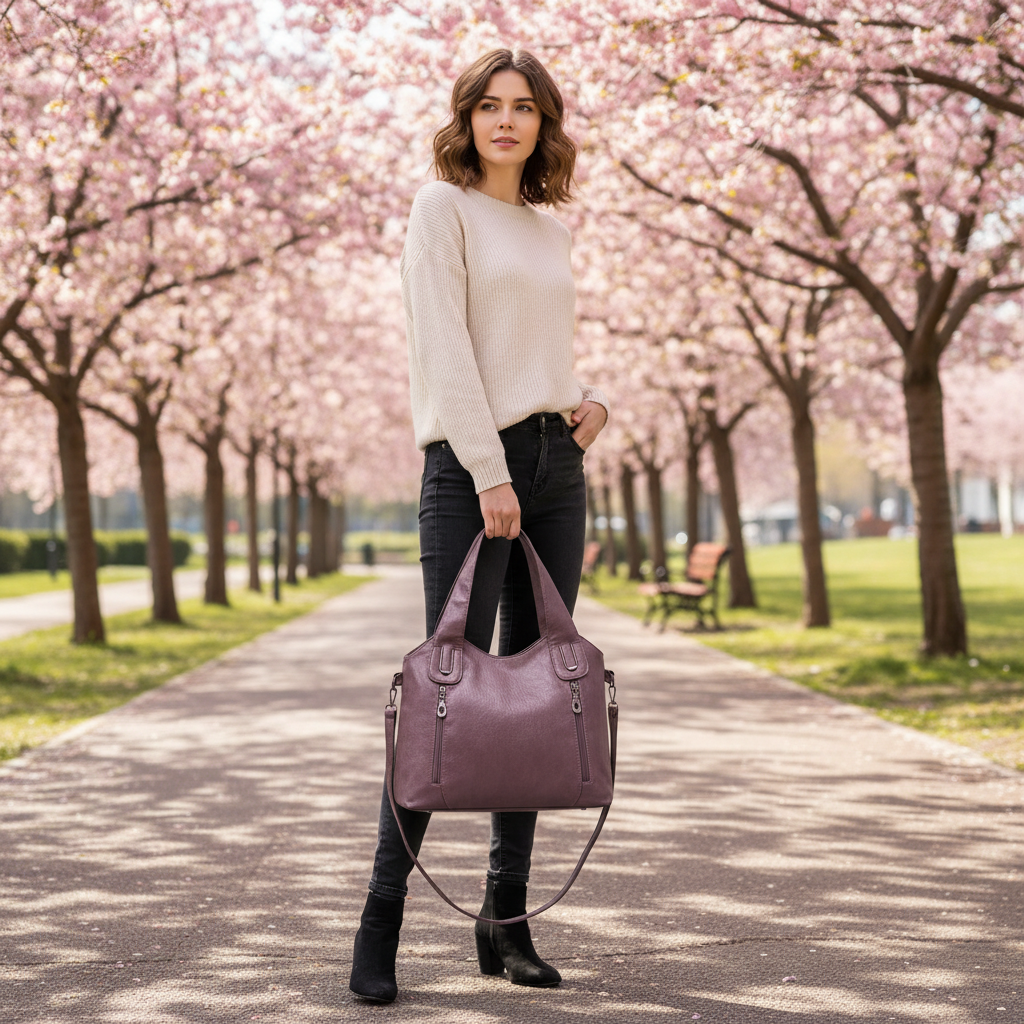 Emma | Retro Schultertasche