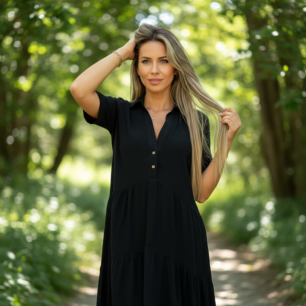 Ladina | Elegantes Mid-Kleid